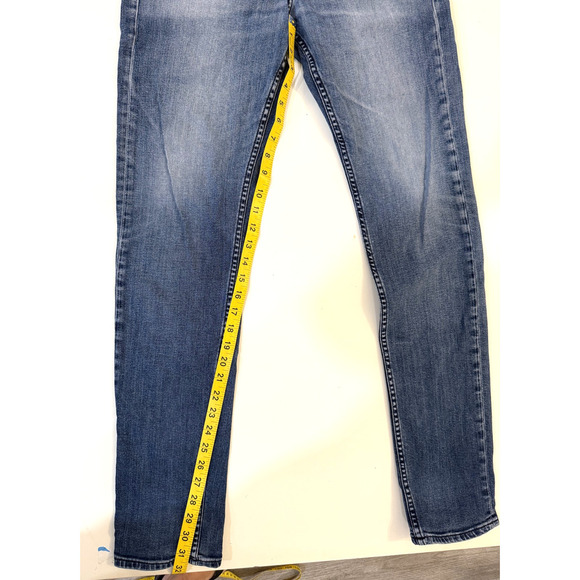 Rag & Bone Jeans Mens 33 Blue Extra Slim Bayview M1224K510BYV Stretch Denim - Picture 7 of 9